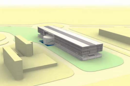 Maquete do edifício