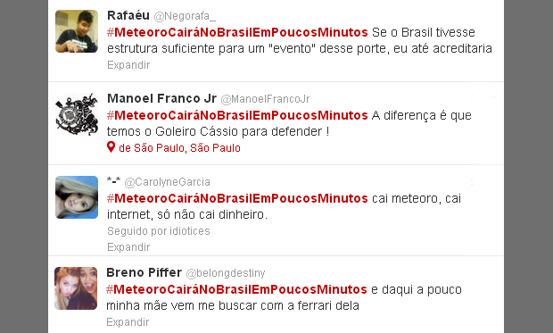 Timeline do Twitter